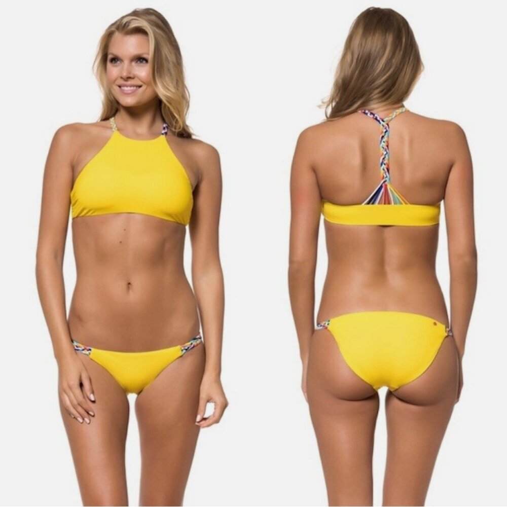 Red Carter Friendship Bracelet Bikini